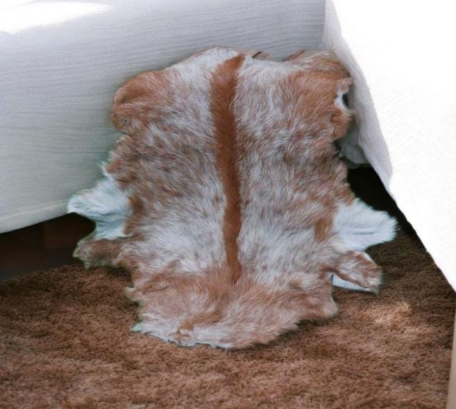 Premium Natural Cowhide Rug – Brown & White Speckled Hair-On Hide