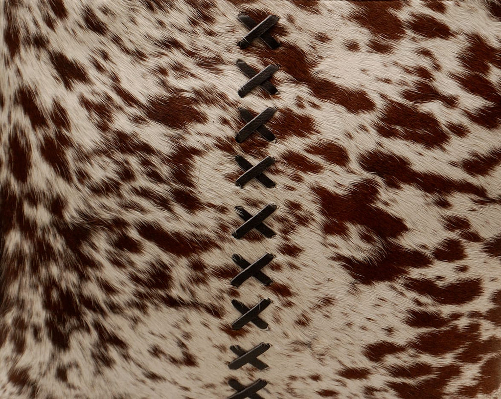 Premium Cowhide Leather Tote Bag – Handmade Genuine Hair-On Hide Handbag