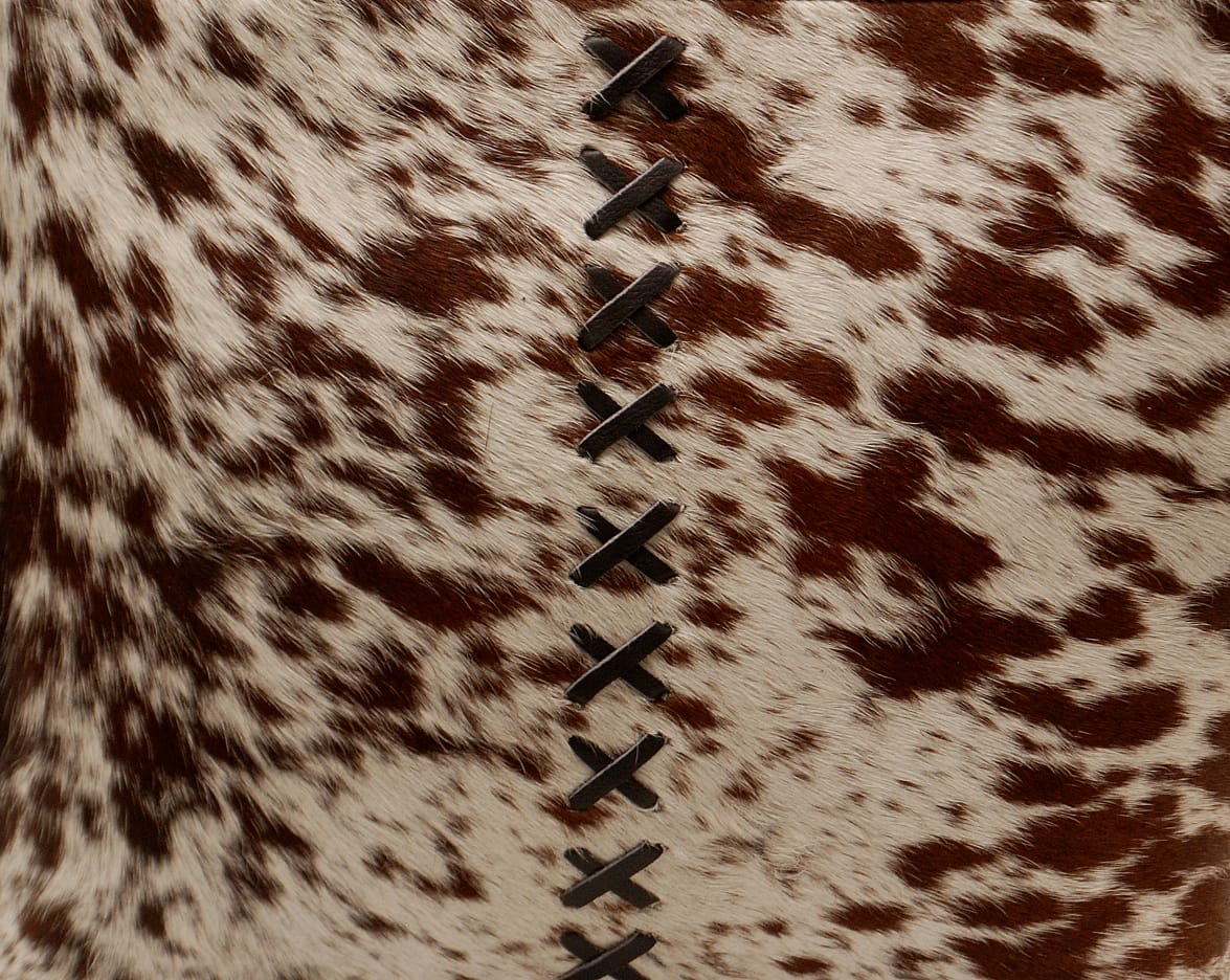 Premium Cowhide Leather Tote Bag – Handmade Genuine Hair-On Hide Handbag